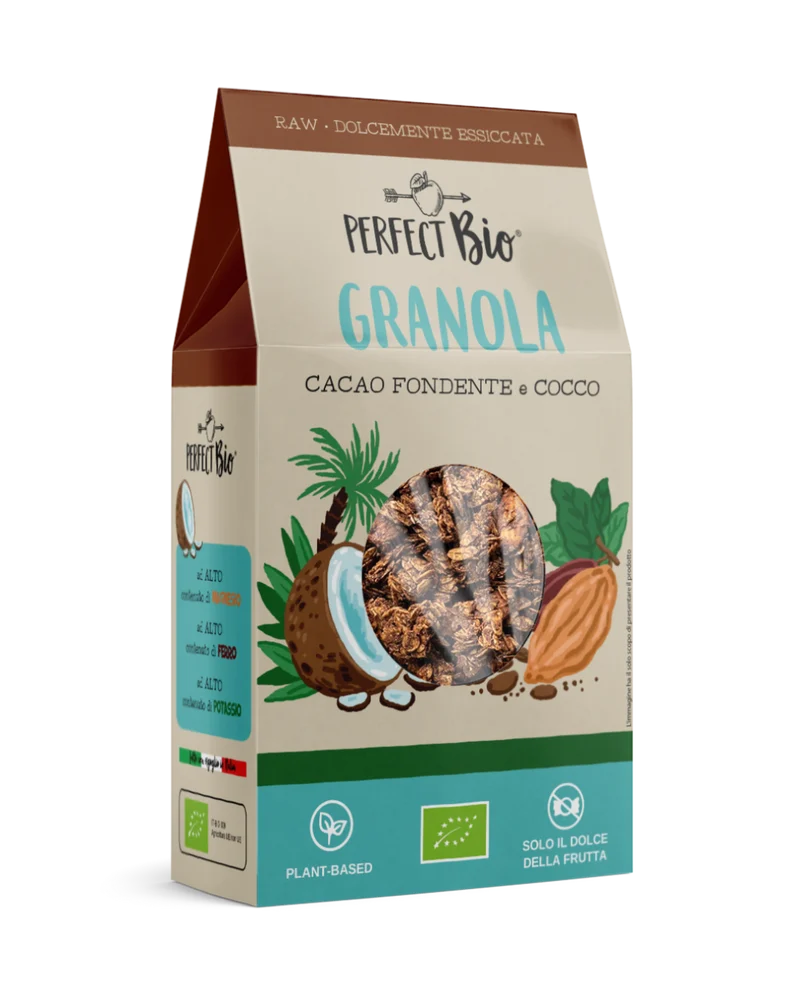 Granola Cacao Fondente e Cocco