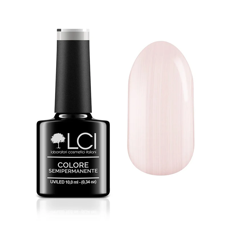 Smalto Semipermanente LCI - Rosa/Bianco perla