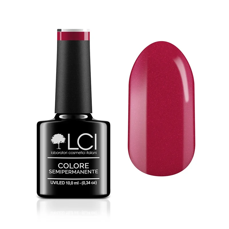 Smalto Semipermanente LCI - Ciliegia Glitter