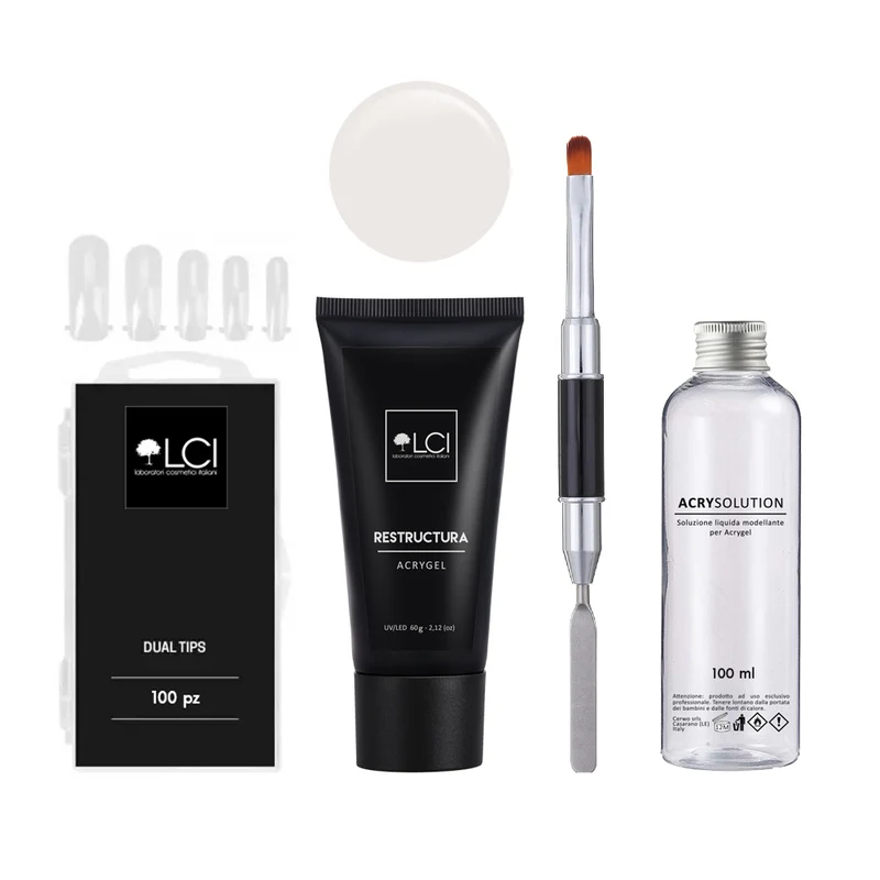 KIT ACRYGEL 60 ml - Milky White LCI