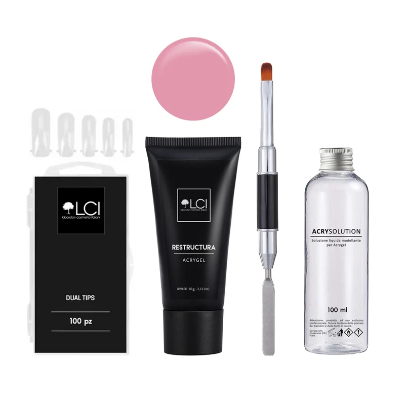 KIT ACRYGEL 60 ml - Pink LCI