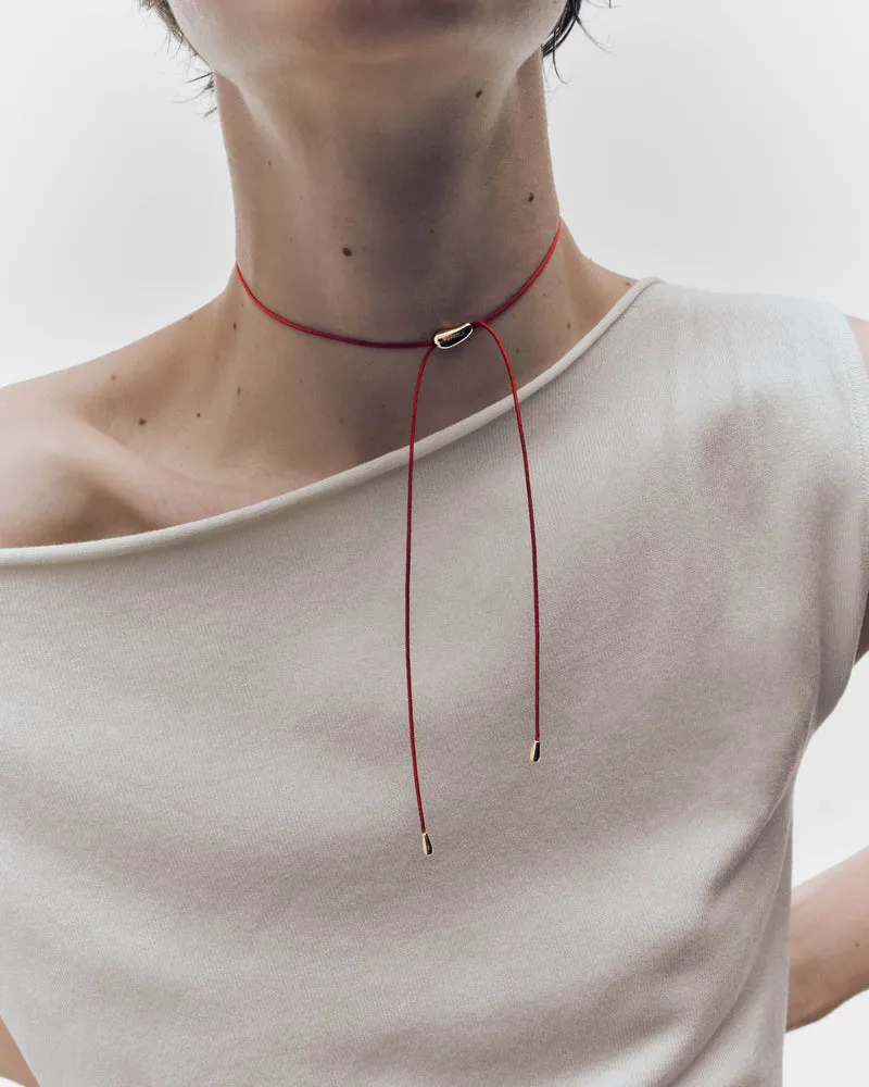 GRID Rodeo Red Cord Necklace
