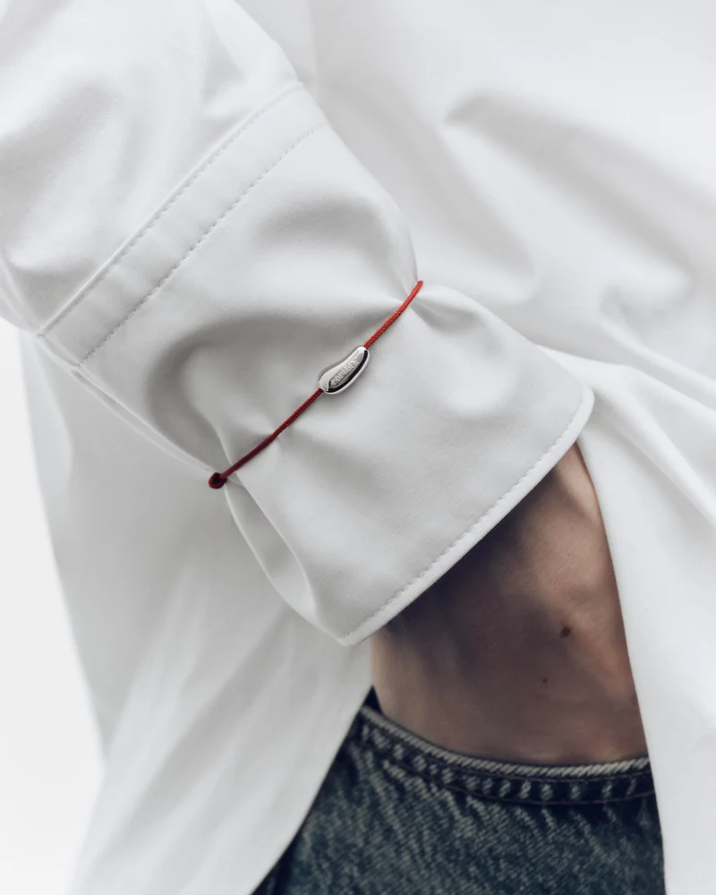 GRID Rodeo red cord bracelet