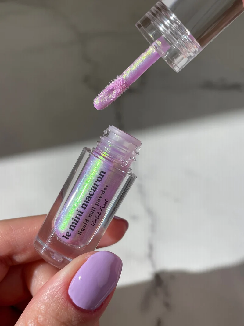Violet Frost - Liquid Nail Powder