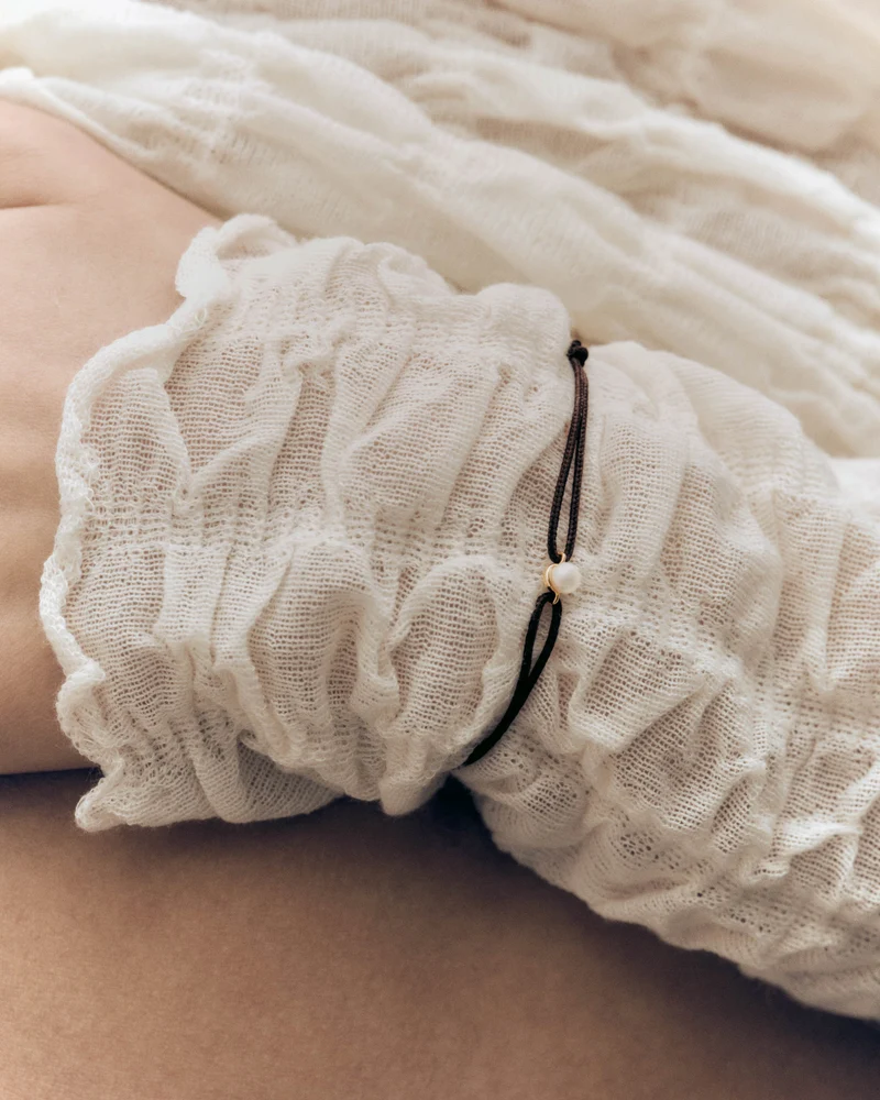 GRID Pearl Orion Cord Bracelet