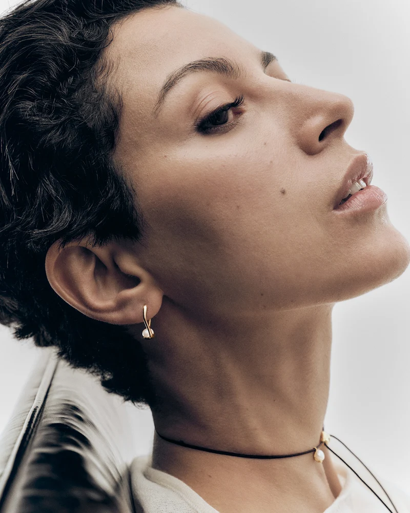 GRID aura earrings