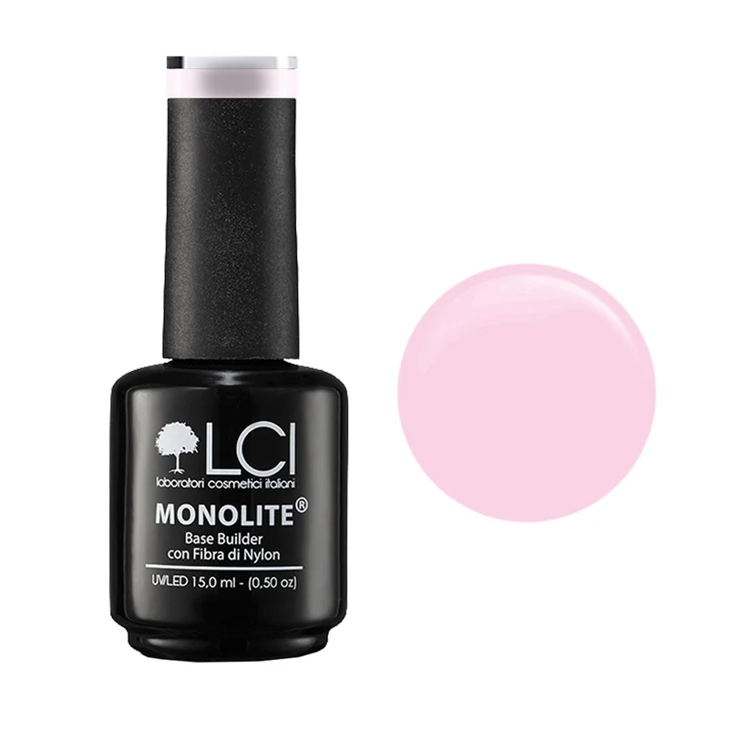 MONOLITE Fiber base Soak Off LIGHT PINK - LCI
