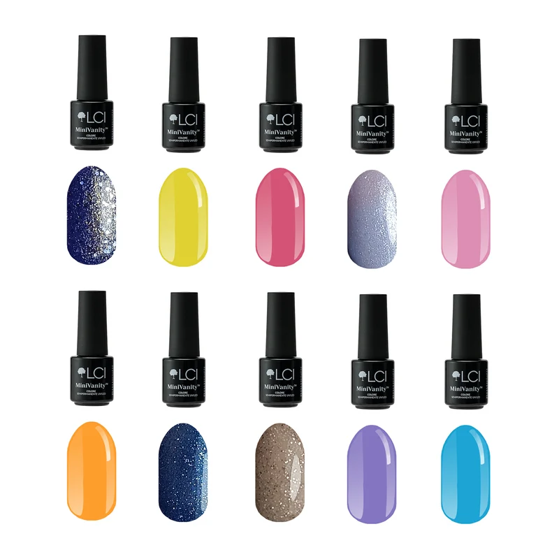 Set 10 colori semipermanenti Mini Vanity LCI - Summer Collection 25