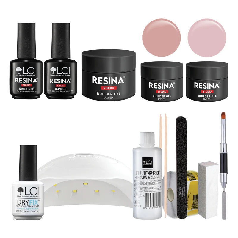 Starter Set per ricostruzione gel - Alta Densità - LCI Resina Studio