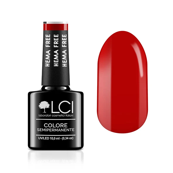 Smalto Semipermanente - Hema Free LCI - Rosso Red Passion