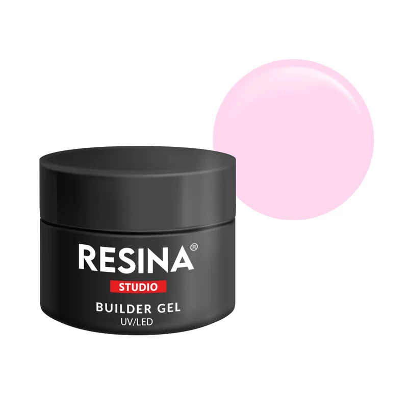 Builder Gel ricostruzione 15 ml - LIGHT PINK - Alta densità Resina Studio