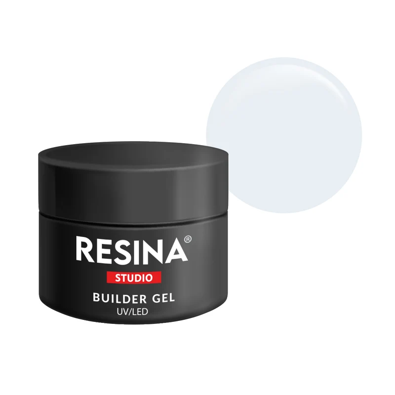 Builder Gel ricostruzione 15 ml - BIANCO MILKY WHEY Media densità LCI Resina Studio