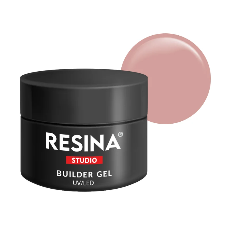 Builder Gel ricostruzione 50 ml - NUDE DARK Media densità LCI Resina Studio