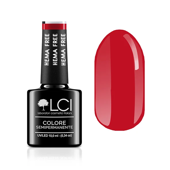 Smalto Semipermanente - Hema Free LCI - Rosso Afrodite