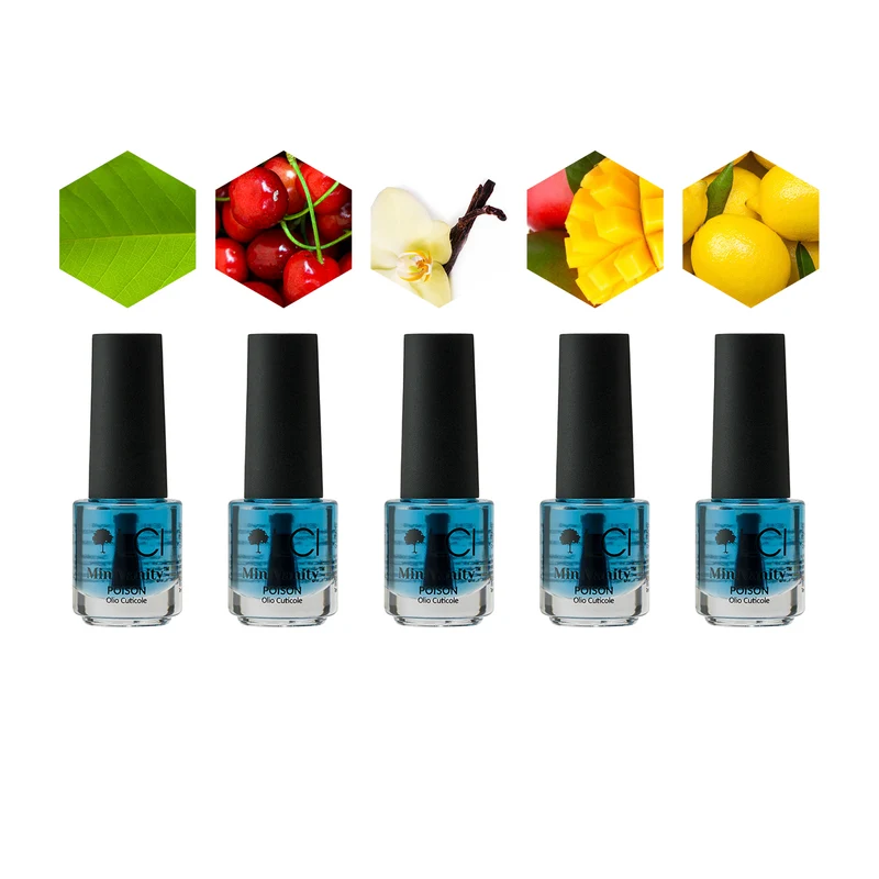 Set 5 Olio Cuticole Mini Vanity LCI