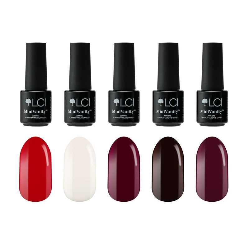Set 5 colori semipermanenti Mini Vanity LCI - Unico