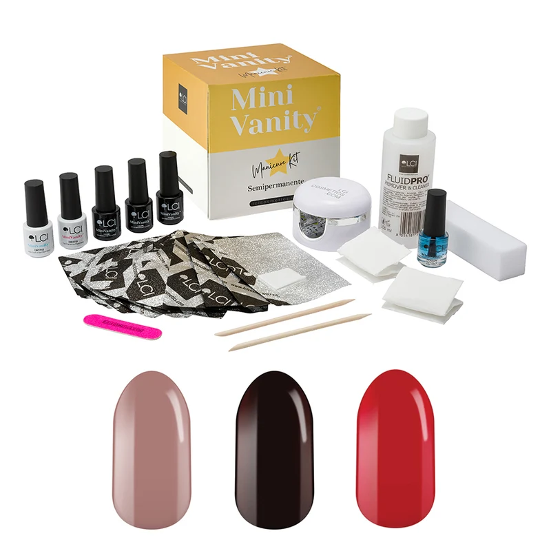 Kit Portatile MINI VANITY Semipermanente e manicure LCI - 3 Colori - CHANEL