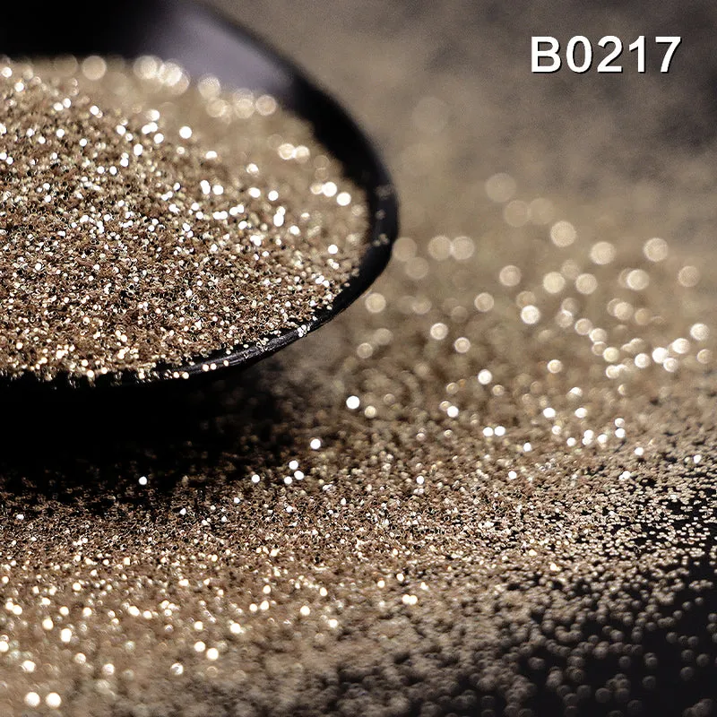 Glitter in polvere per nail art LCI - 5 gr Oro Light
