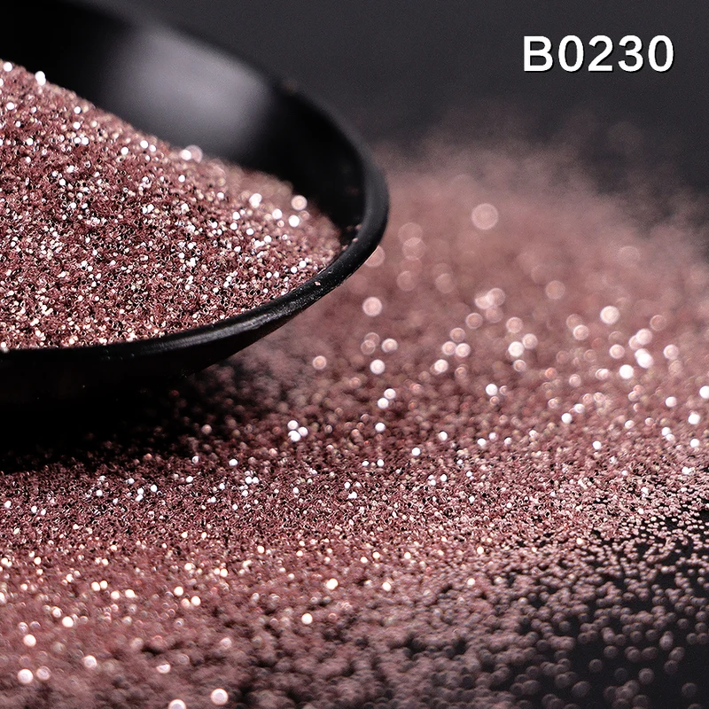 Glitter in polvere per nail art LCI - 5 gr Rame Rosa