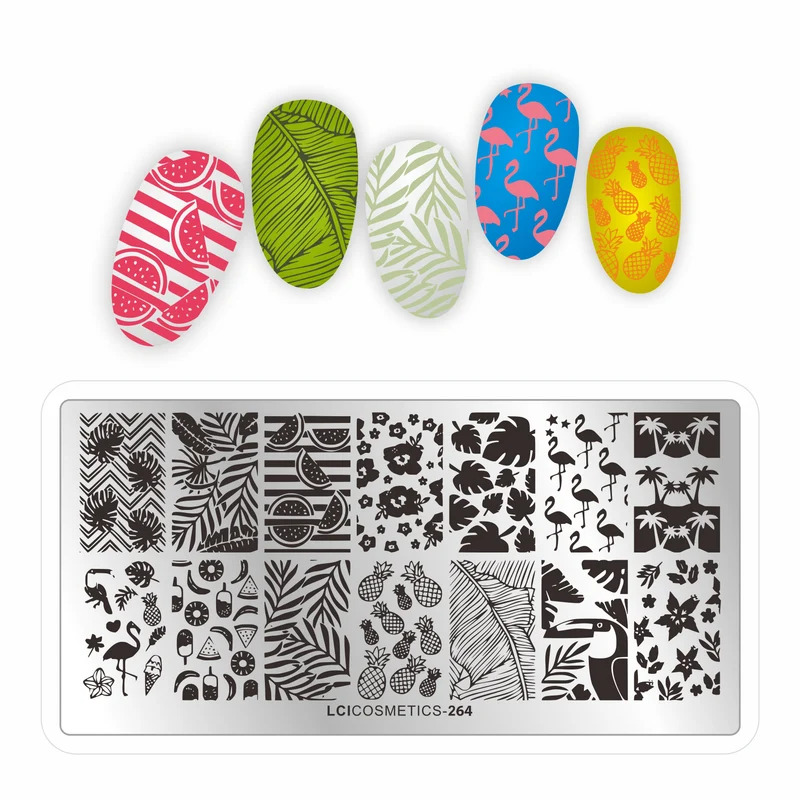 Piastra stamping nail art LCI - Miami