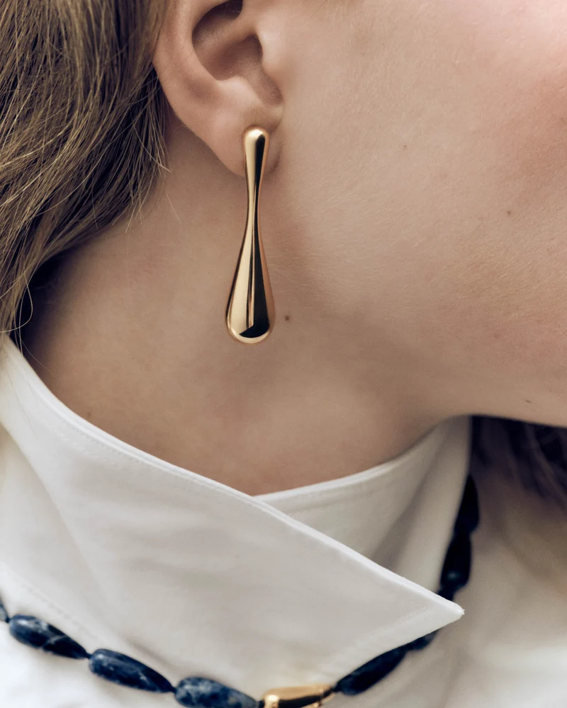 GRID glacier earrings