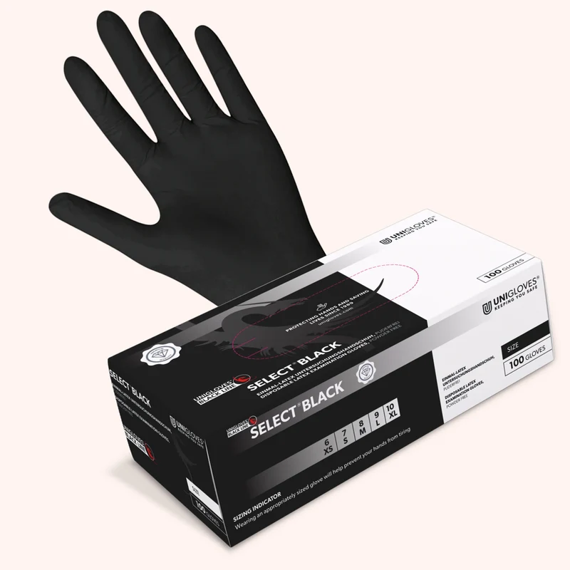 Guanti Premium Black 100 pezzi