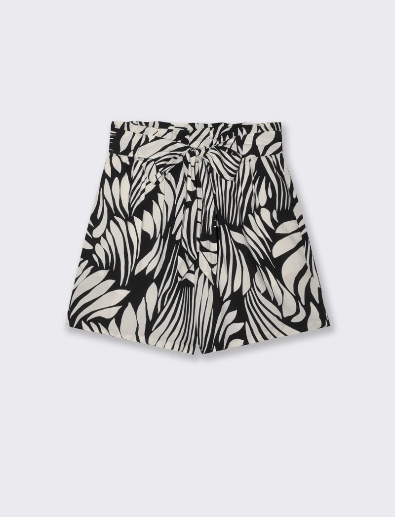 Short Vita Alta con Fusciacca e Tasche - var 1