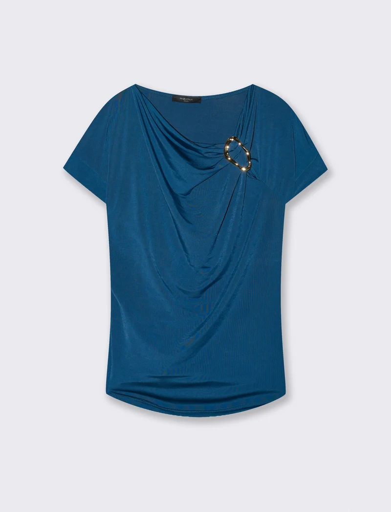 T-SHIRT CON FIBBIA - Ottanio