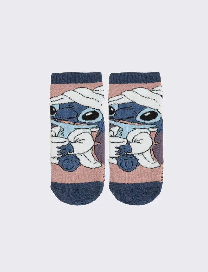 Calzini antiscivolo bambina angel, stitch, hello kitty - Lilla