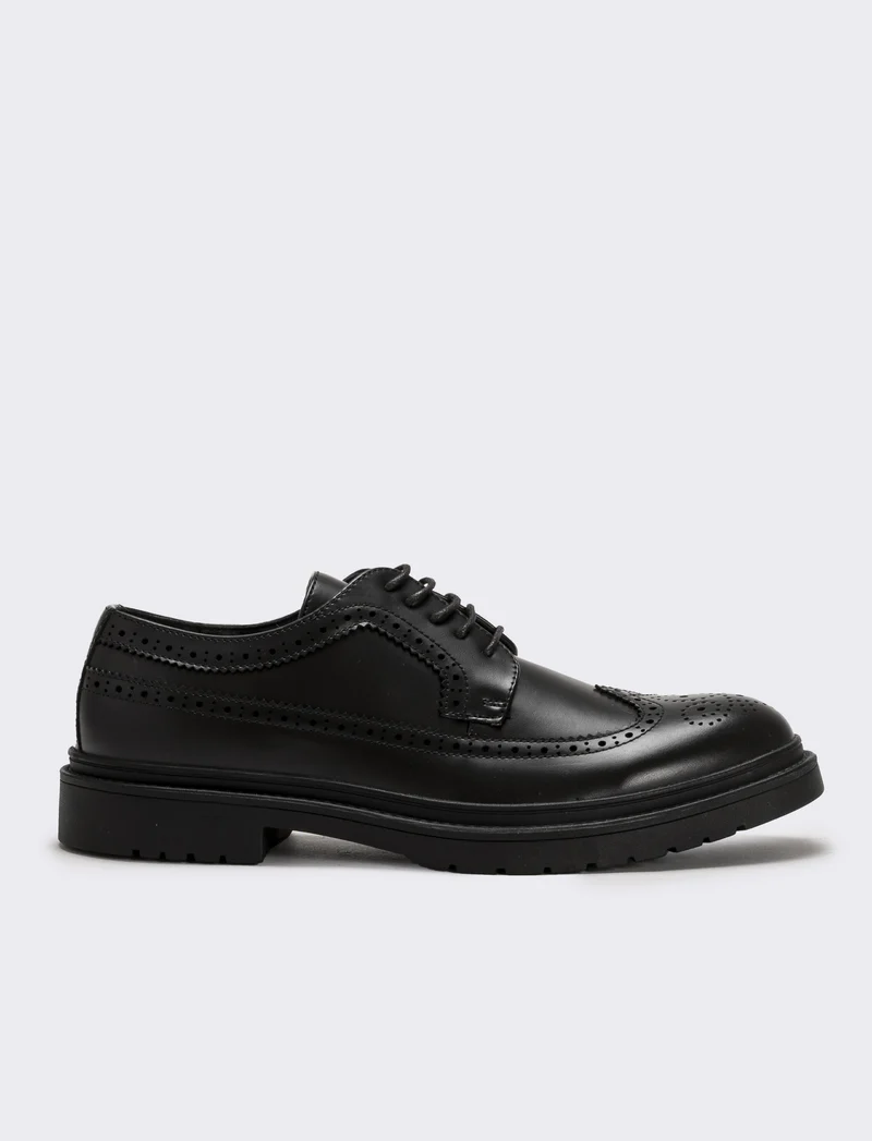 Scarpa stringata da uomo - Nero