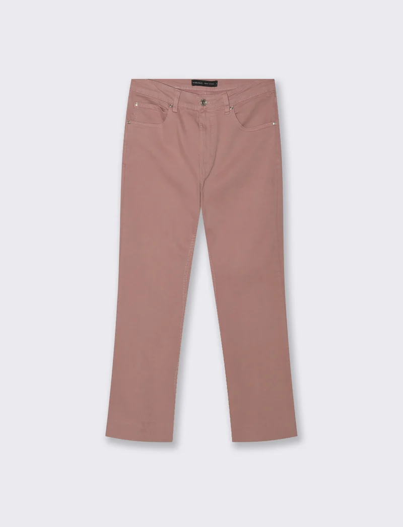 JEANS BOOTCUT - Rosa polvere