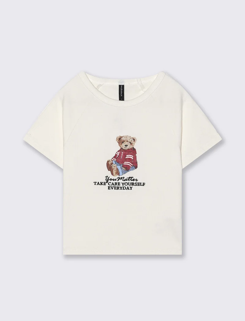 T-SHIRT CON RICAMO - var 1