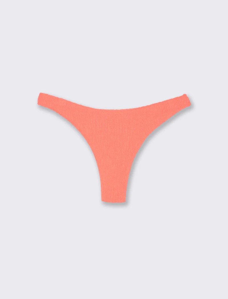 Slip mare donna vita alta mini me - Arancio