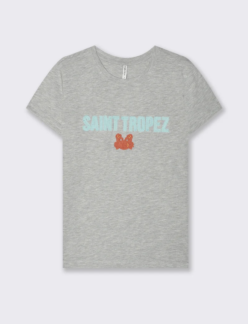 T-shirt con stampa da donna - var 2