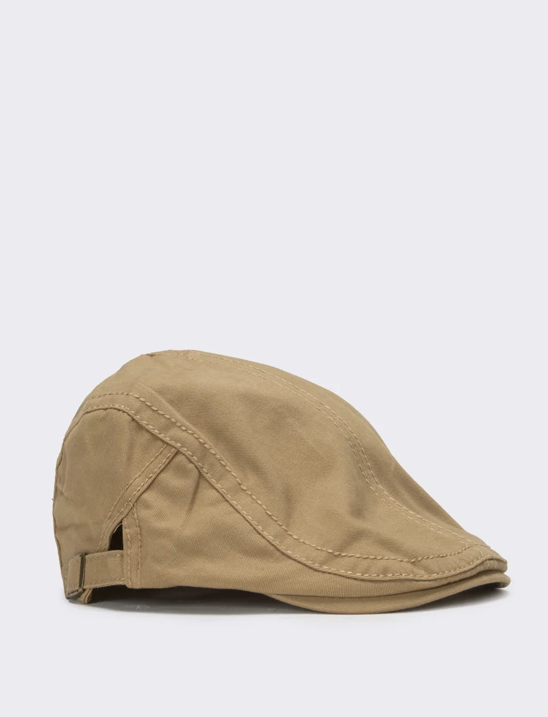 Cappello uomo coppola denim - Grigio fango