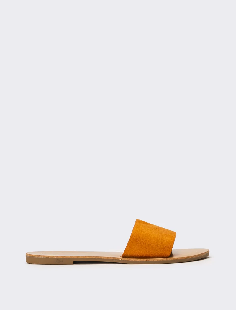 Mule a fascia da donna - Arancio