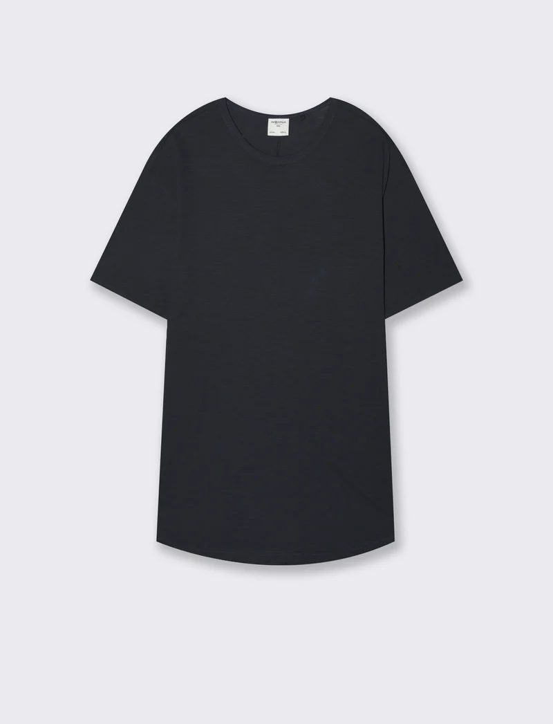 T-shirt con coulisse da uomo - Blu