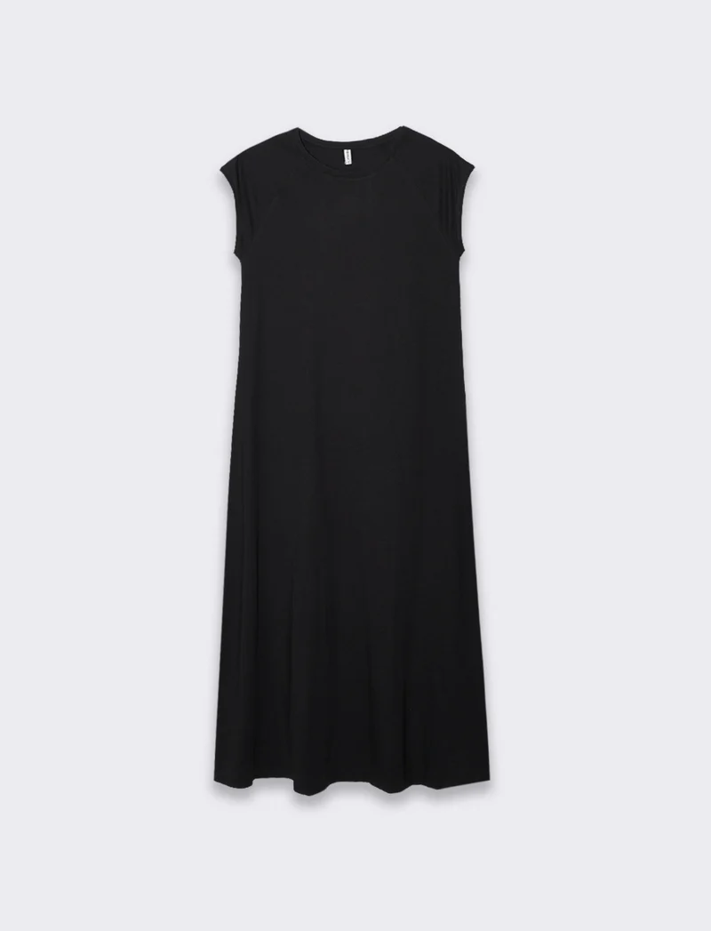 Vestito lungo da donna - Nero